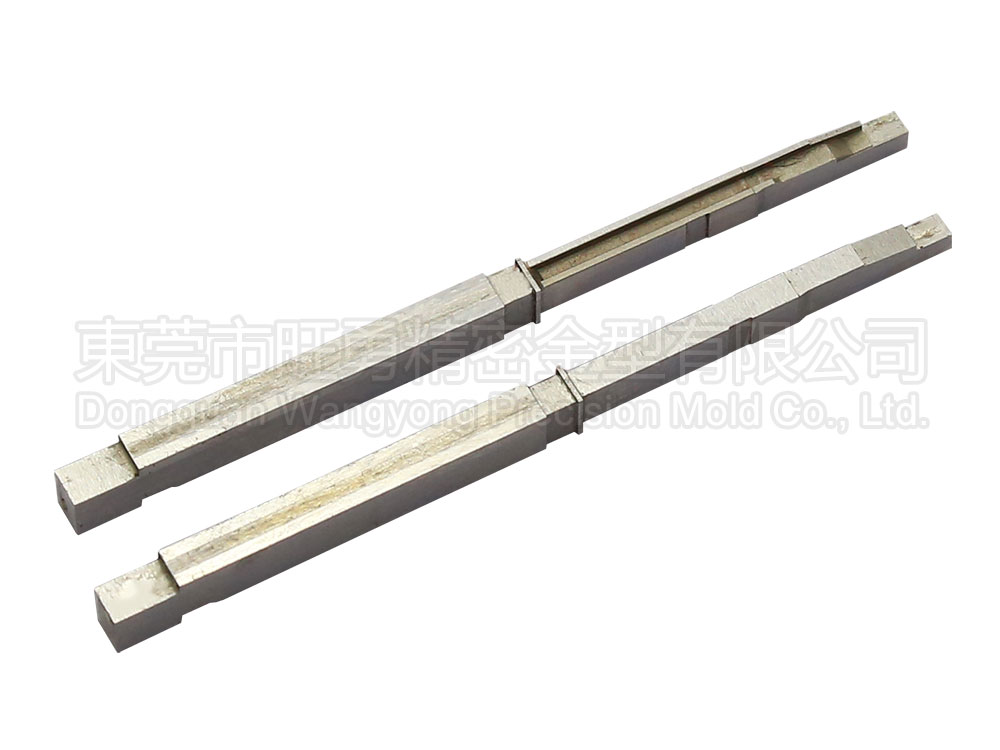 Precision connector mold parts